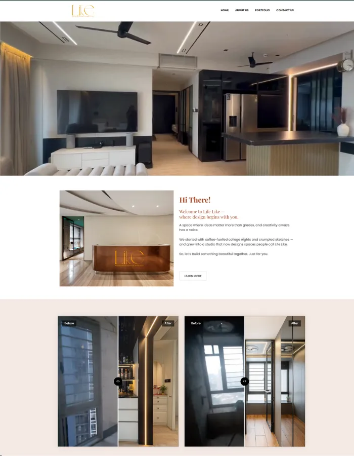 Portfolio Slider case study