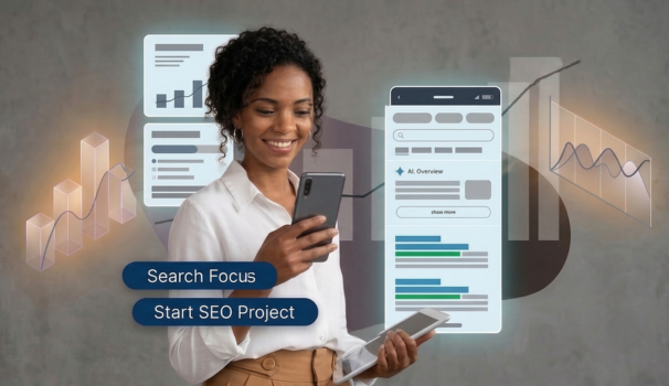 SEO strategy illustration