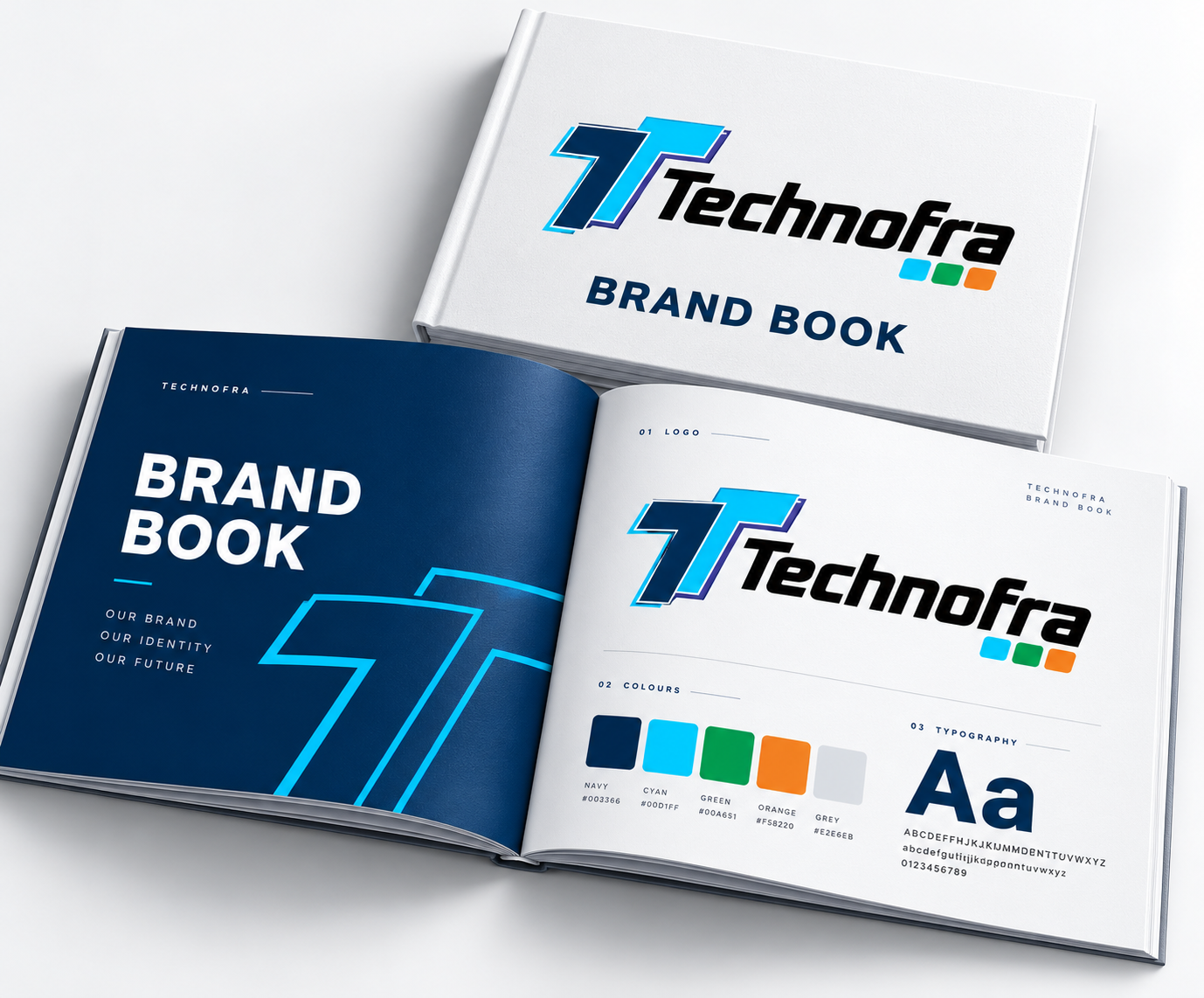 Technofra brandbook cover
