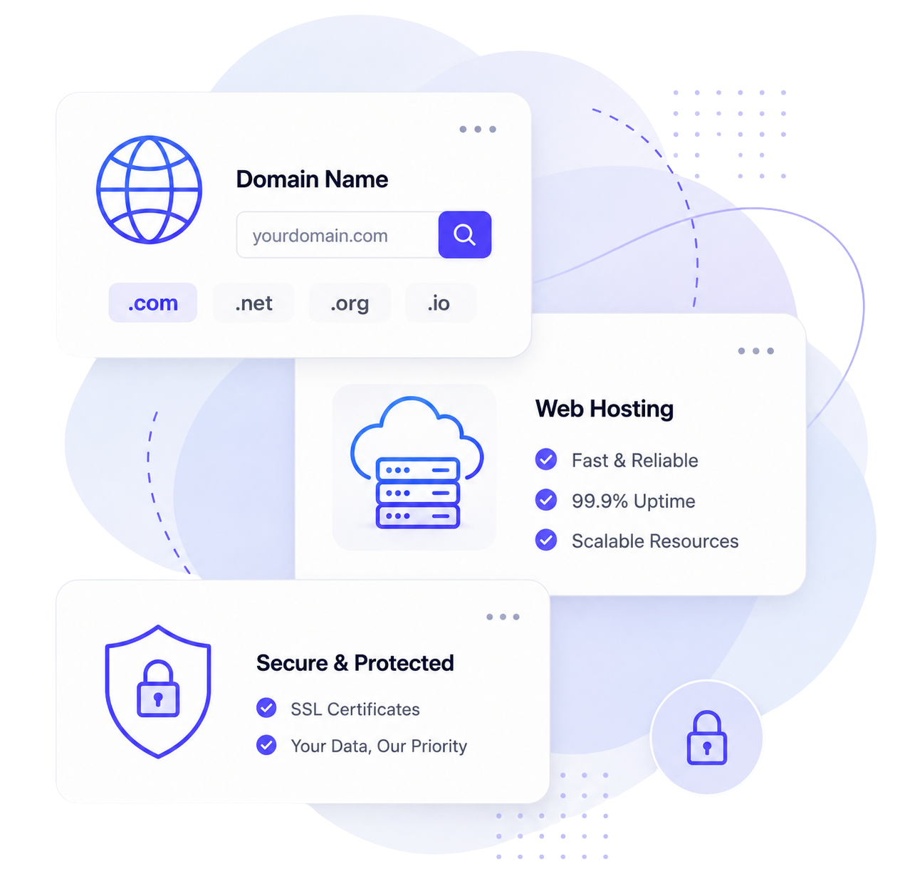 Domain and hosting FAQ image