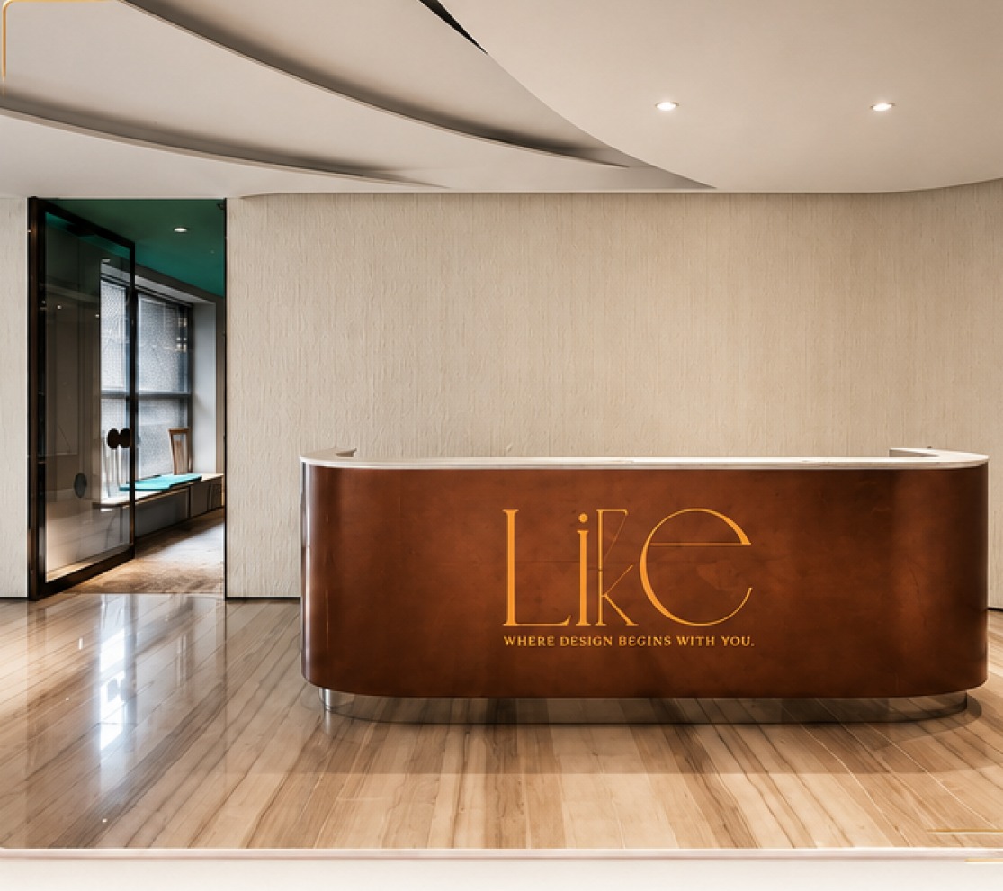 Life Like design studio reception desk