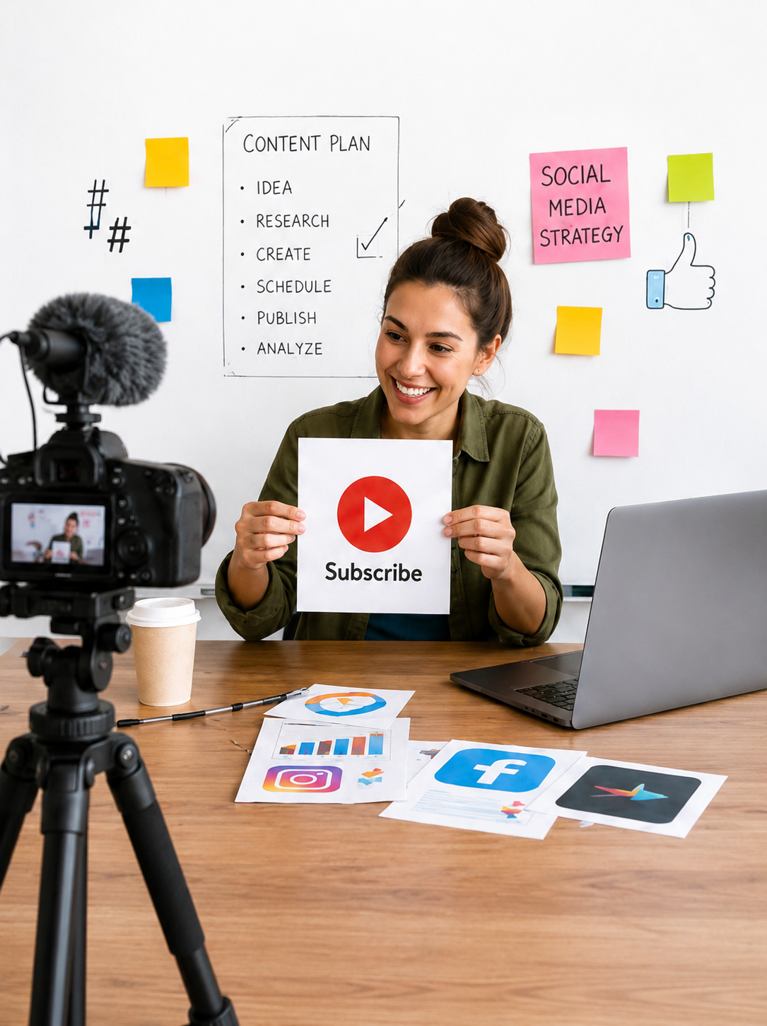Social media analytics placeholder