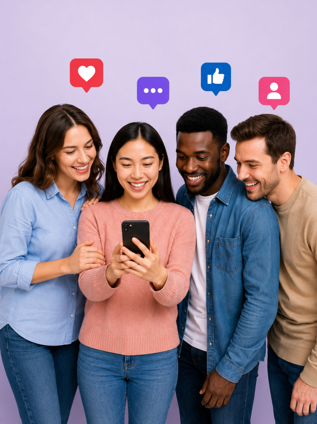 Social media content creation placeholder