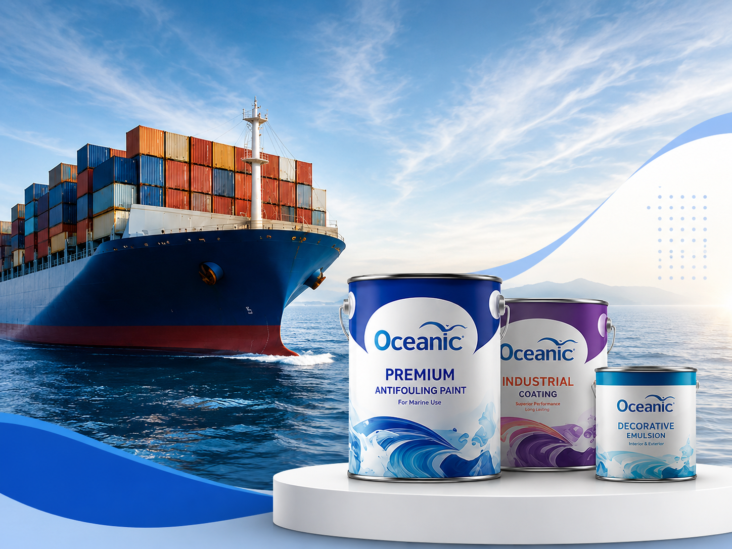 VK Paints product range