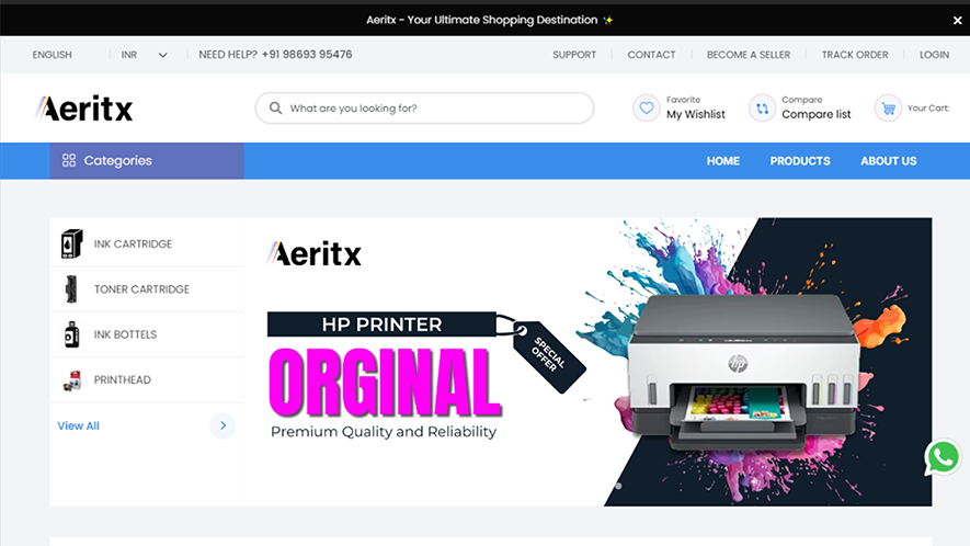 Creative web portfolio project