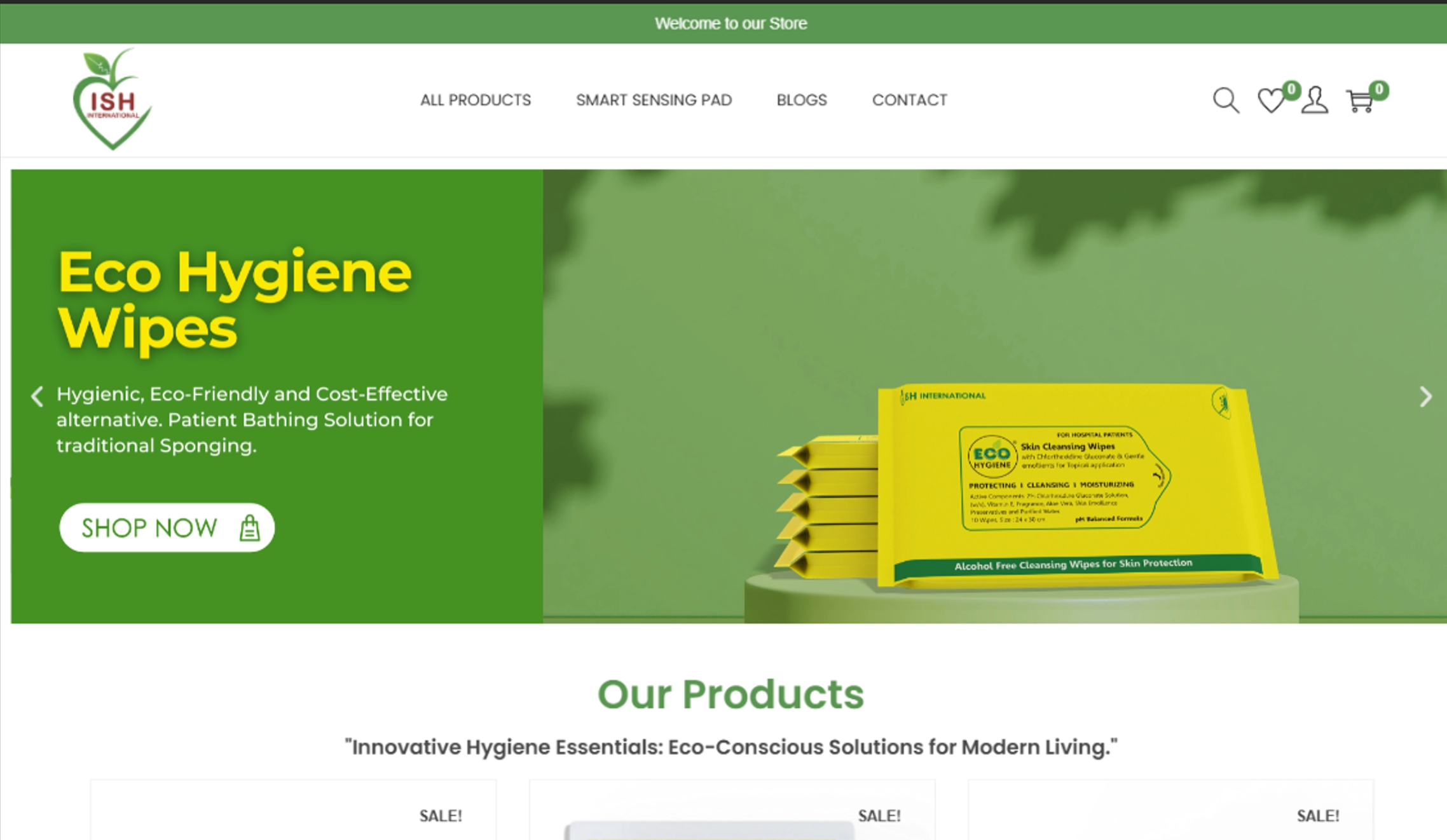 E-commerce storefront portfolio project