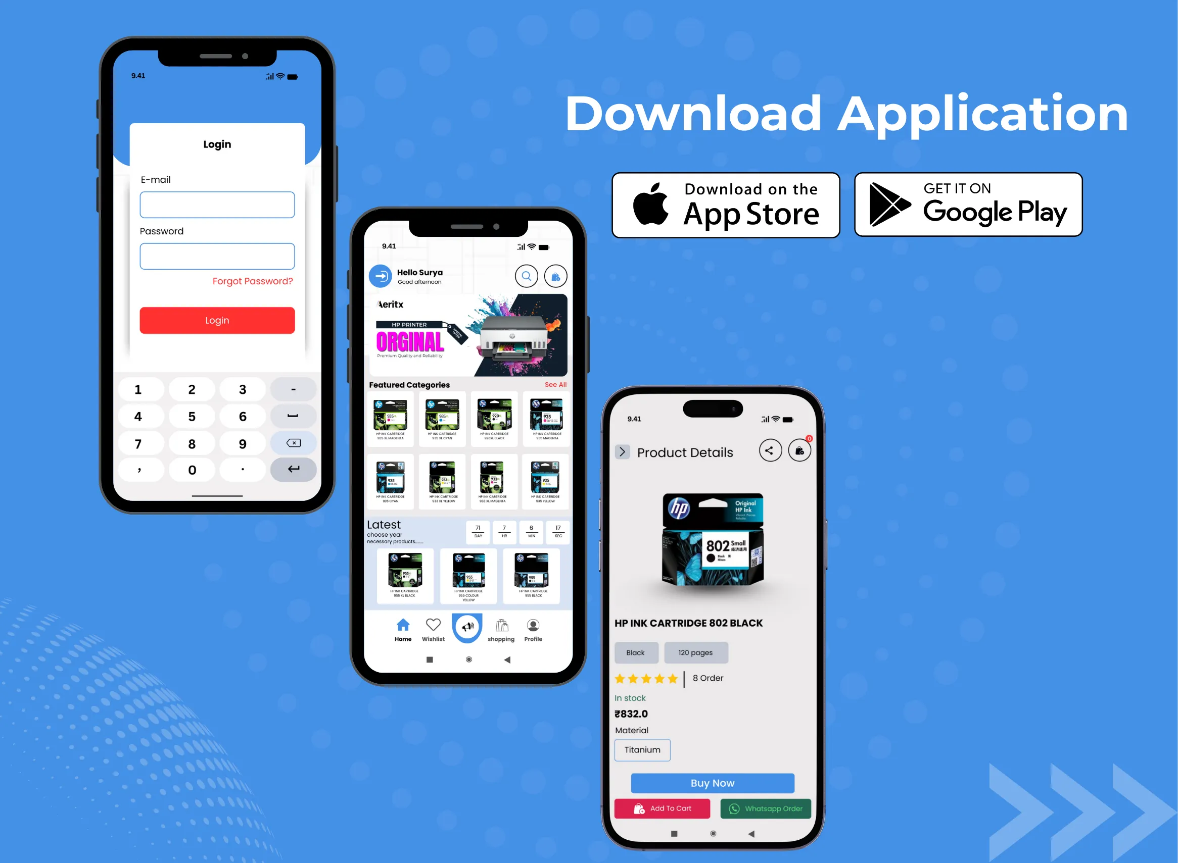 Aeritx download application banner
