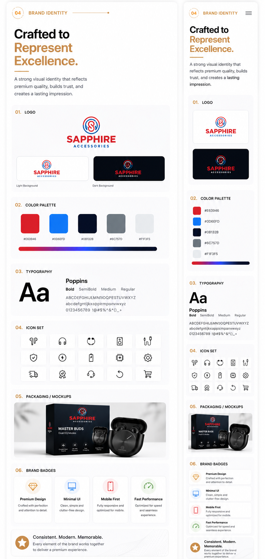 Sapphire mobile website preview