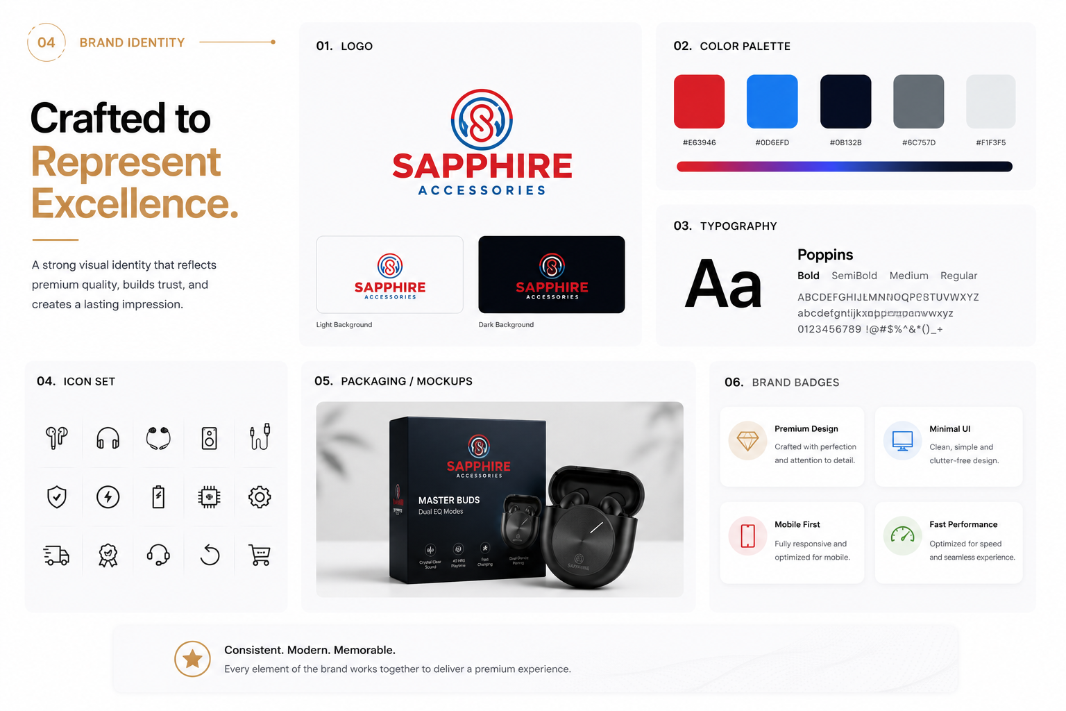 Sapphire desktop website preview