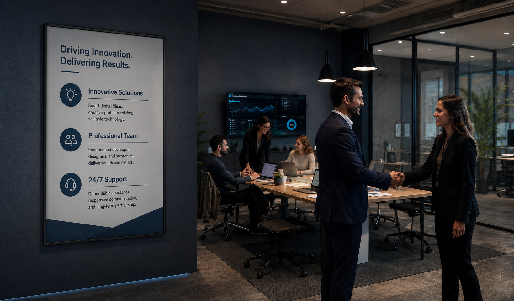 AI Agency & Technology HTML Template